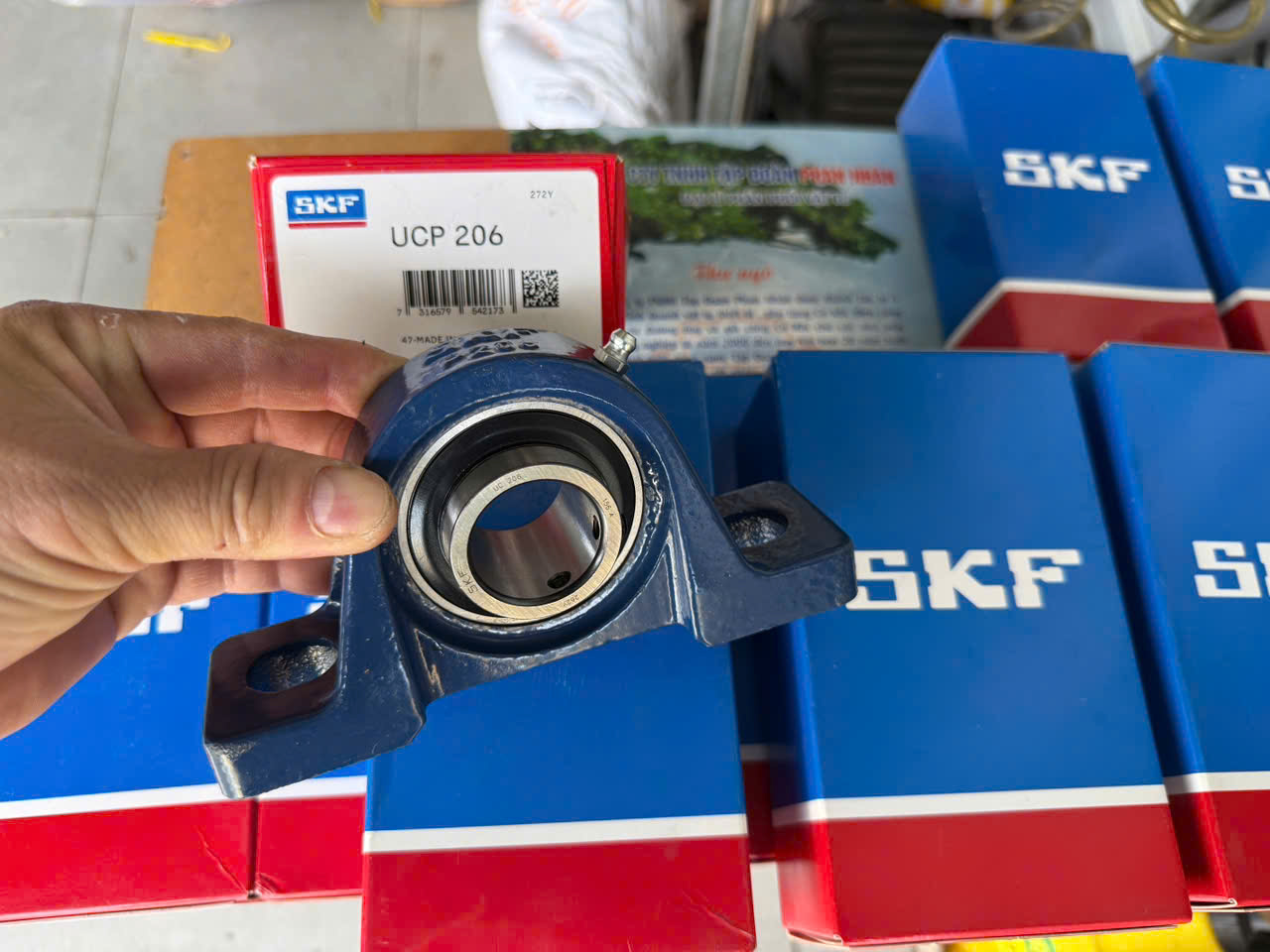 Bạc Đạn Gối Đỡ SKF UCP, UCF.