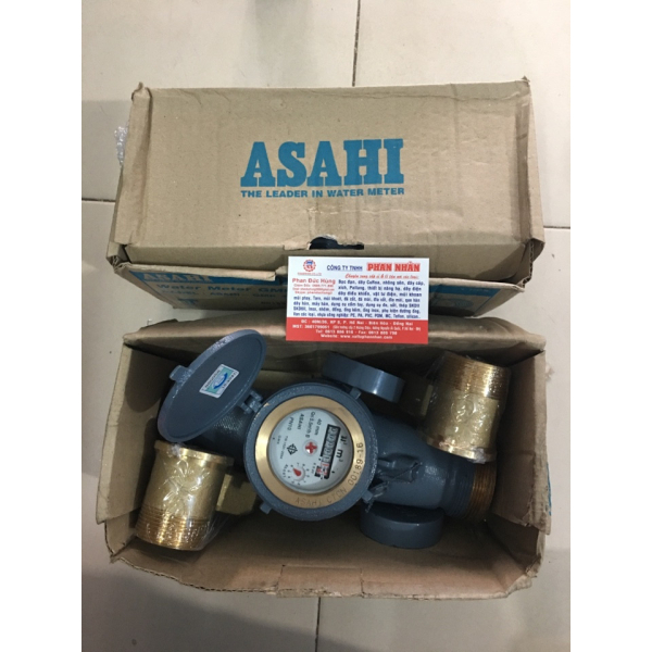 Đồng Hồ Nước Asahi. Dong Ho Nuoc ASAHI-Cty Phan Nhân