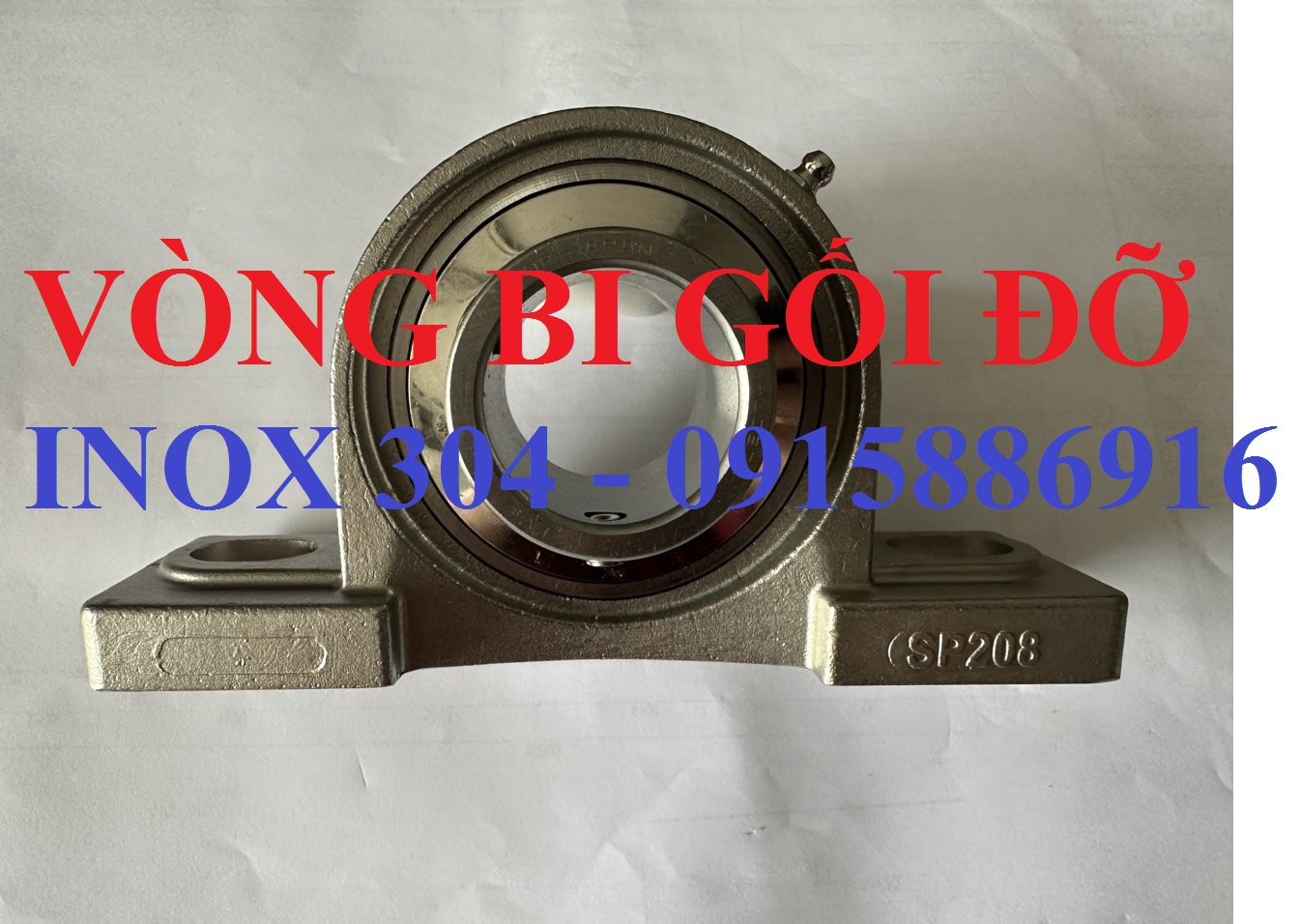 Bạc Đạn, Vòng Bi Gối Đỡ Inox Trục 45mm UCP209 Tại Đồng Nai, TPHCM