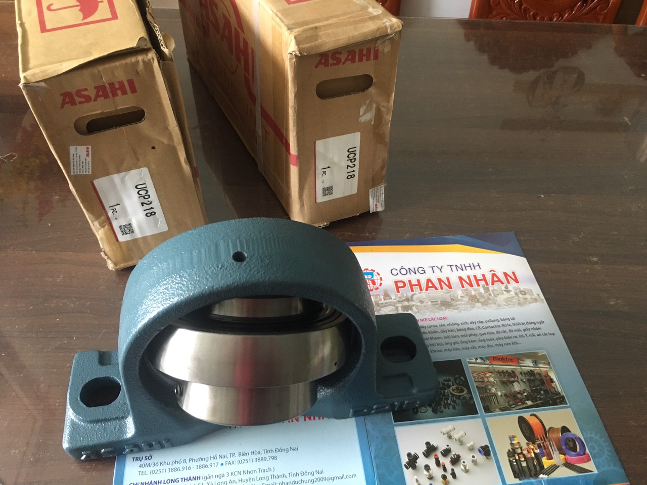 Gối Đỡ ASAHI UCP218 ( Trục 90mm ) Tại TPHCM, Đồng Nai.