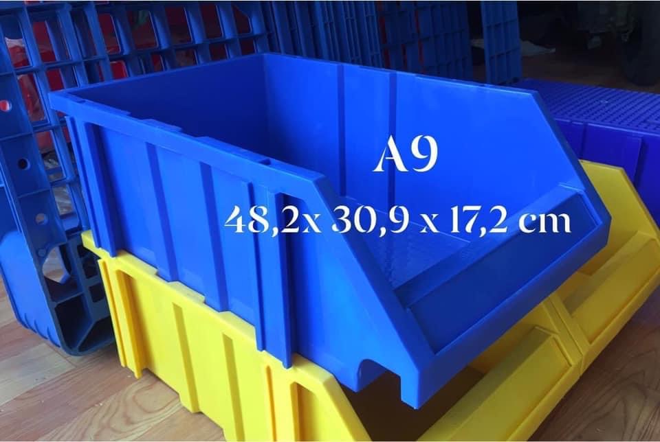 Khay Nhựa, Kệ Nhựa Duy Tân lớn 30.4 x 47.9 x 18 cm Tại Đồng Nai.