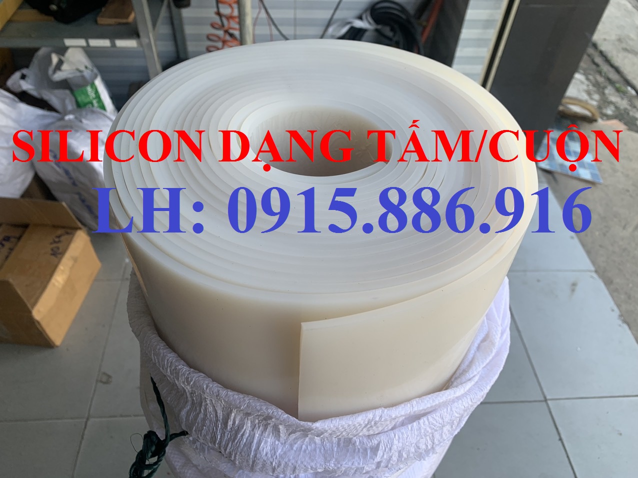 Silicon Dạng Tấm Chịu Nhiệt Dày 4mm Tại TPHCM, Đồng Nai.