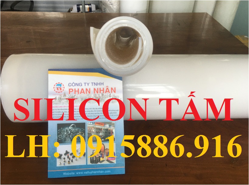 Silicon Dạng Tấm Chịu Nhiệt Dày 6mm Tại TPHCM, Đồng Nai.